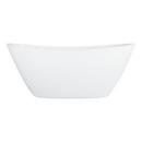 Signature Hardware White 60 x 30 in. Freestanding Bathtub 