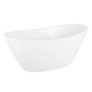 Signature Hardware White 60 x 30 in. Freestanding Bathtub 