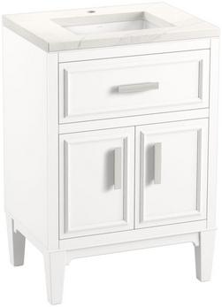 22-7/8 in. Floor Mount Vanity in White