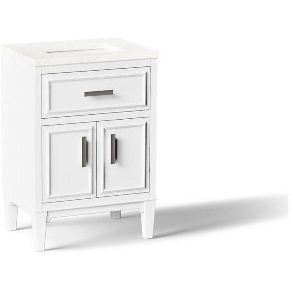 KOHLER White 22-7/8 in. Floor Mount Vanity 