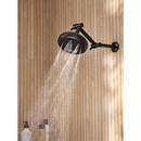 MATTE BLACK SHOWER ARM 