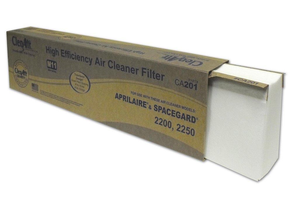 CA201 - AIR CLEANER FILTER MEDIA REPLACEMENT USE W/APRILAIRE & SPACEGARD - 2200 & 2250 6 IN CASE 