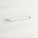 6 in. Center-to-Center Cabinet Pull in Polished Chrome