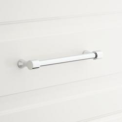 6 in. Center-to-Center Cabinet Pull in Polished Chrome
