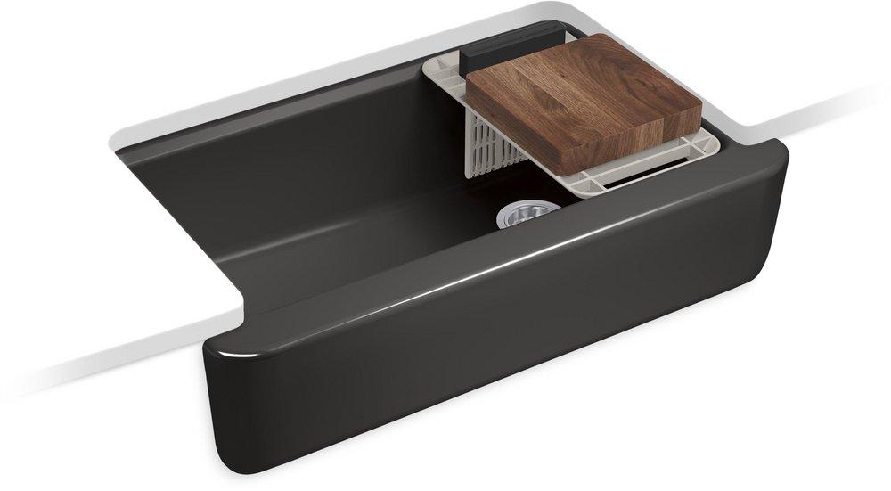 X TEMPERED UC 36 TALL APRON SINK 