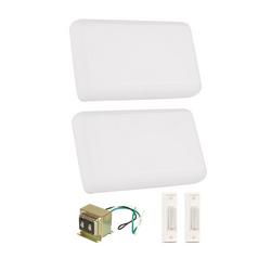 2 Chime Builder Kit with 2 Lighted Buttons and Transformer