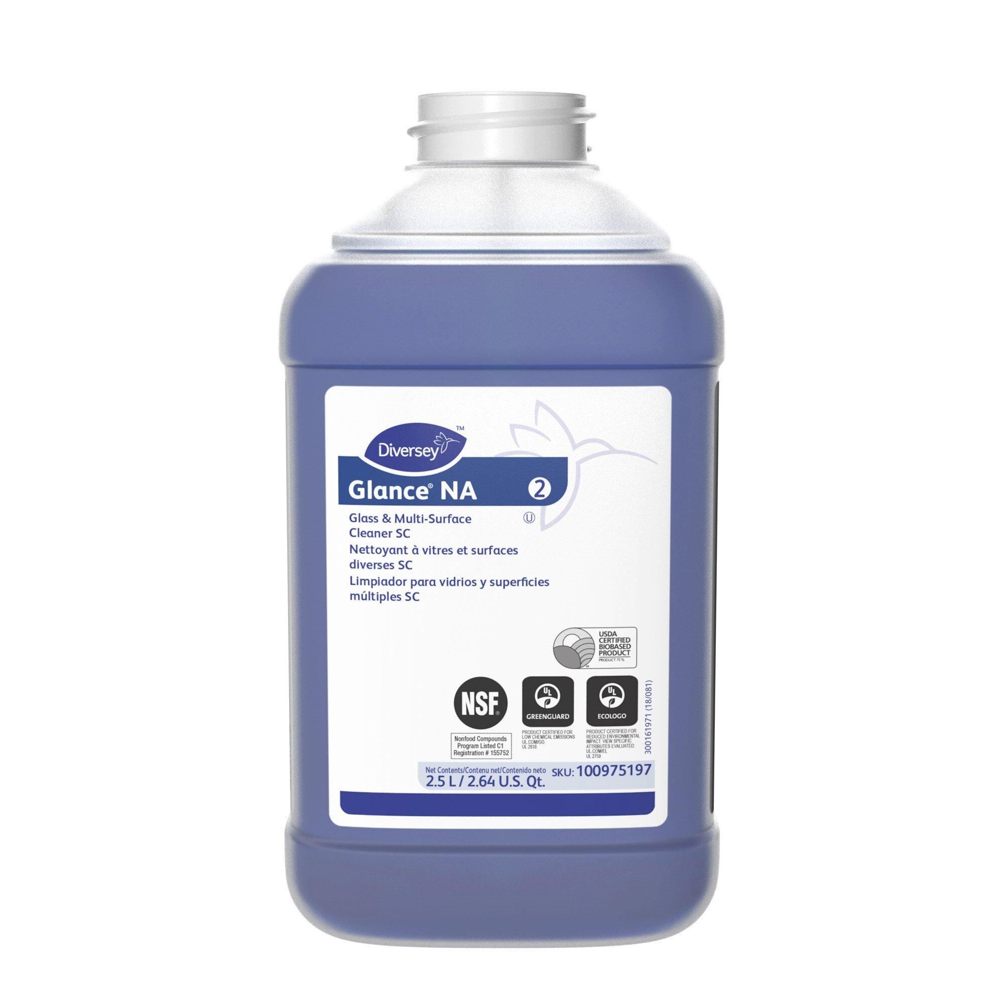 Diversey Blue Glass and Multi-Surface Cleaner in Blue (Case of 2) 