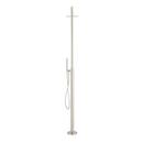Freestanding Outdoor Shower Panel with Square Neck and Hand Shower 