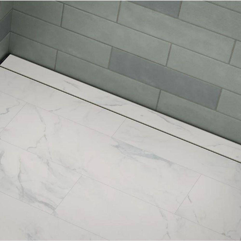KOHLER Anodized Brushed Nickel Aluminum Grate 