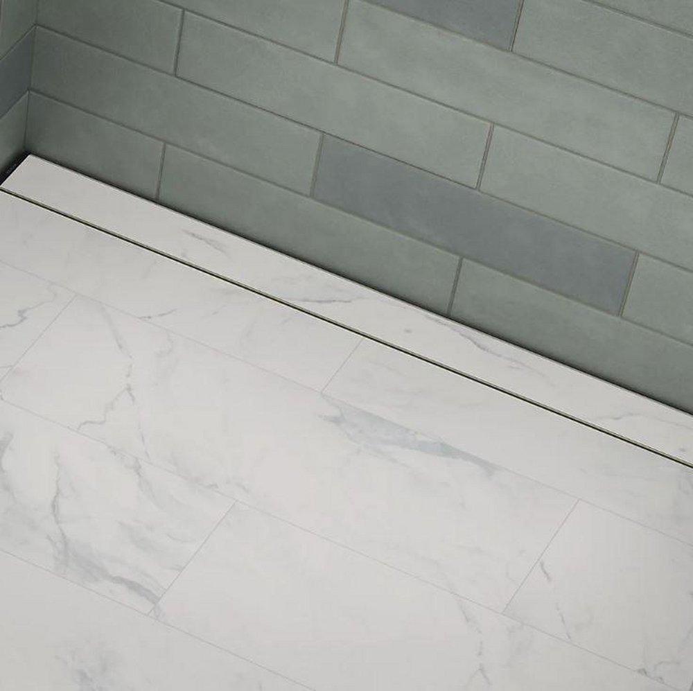 KOHLER Anodized Brushed Nickel Aluminum Grate 