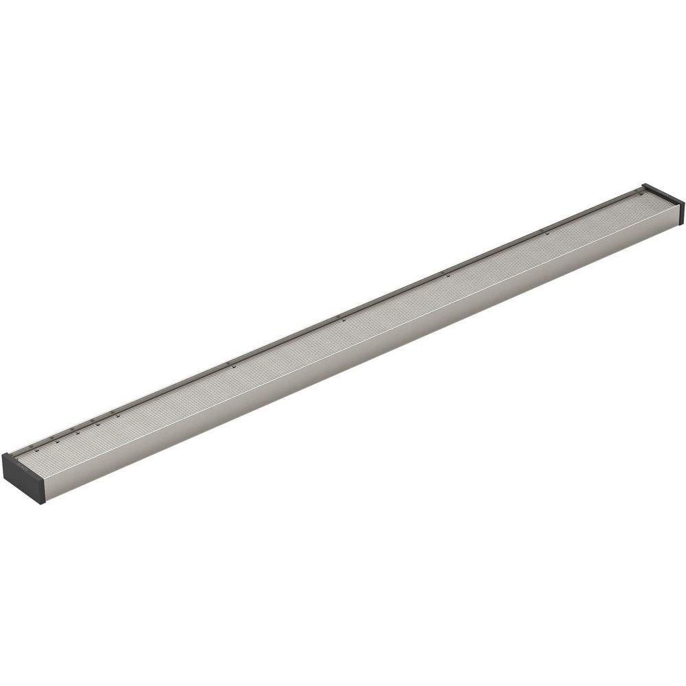 KOHLER Anodized Brushed Nickel Aluminum Grate 