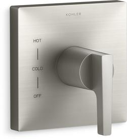 Single Handle Pressure Balancing Valve Trim in Vibrant&reg; Brushed Nickel