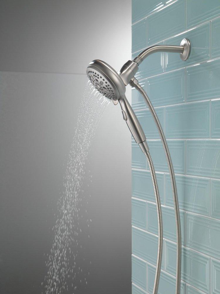 Delta Faucet Brilliance Stainless Multi Function Hand Shower 