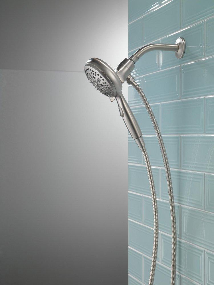 Delta Faucet Brilliance Stainless Multi Function Hand Shower 