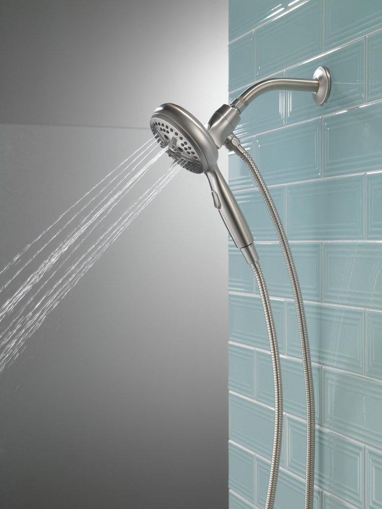 Delta Faucet Brilliance Stainless Multi Function Hand Shower 