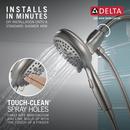 Delta Faucet Brilliance Stainless Multi Function Hand Shower 