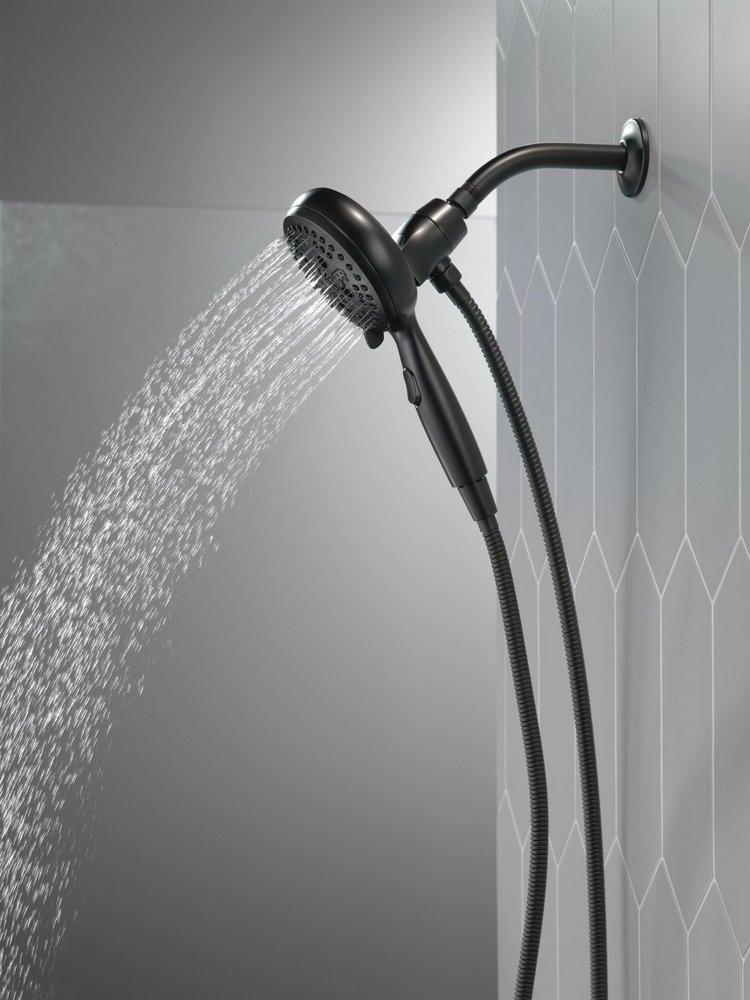 Delta Faucet Matte Black Multi Function Hand Shower 