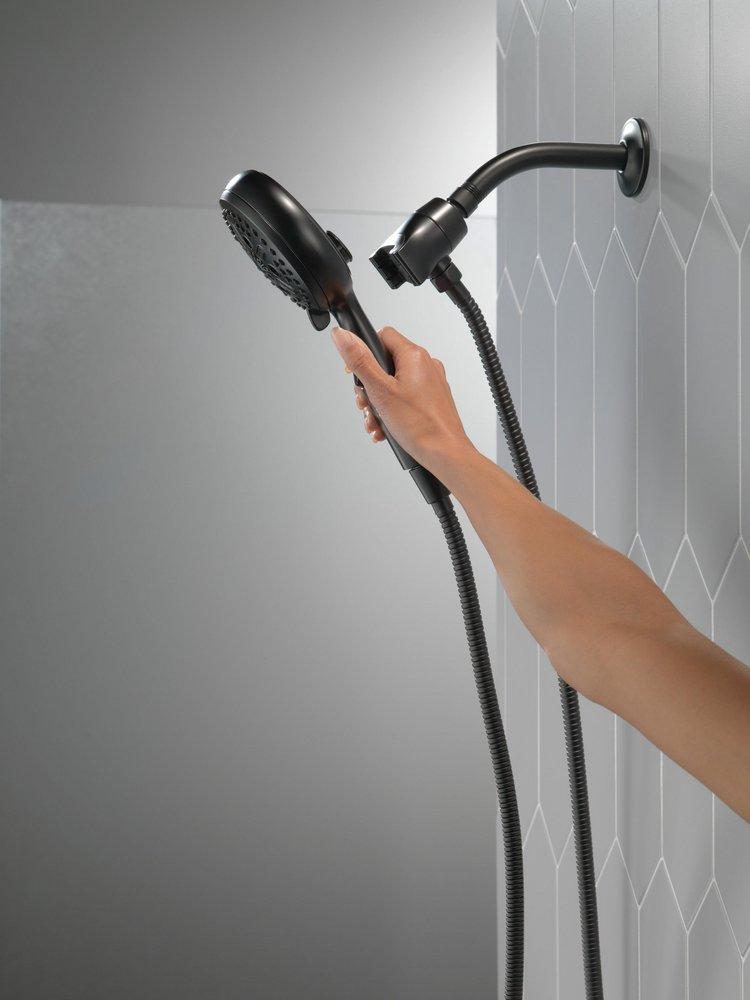 Delta Faucet Matte Black Multi Function Hand Shower 