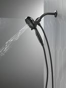 Delta Faucet Matte Black Multi Function Hand Shower 