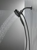 Delta Faucet Matte Black Multi Function Hand Shower 