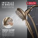 Multi Function Hand Shower in Champagne Bronze 
