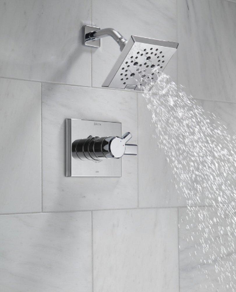 Delta Faucet Lumicoat Chrome Two Handle Multi Function Shower Faucet (Trim Only) 