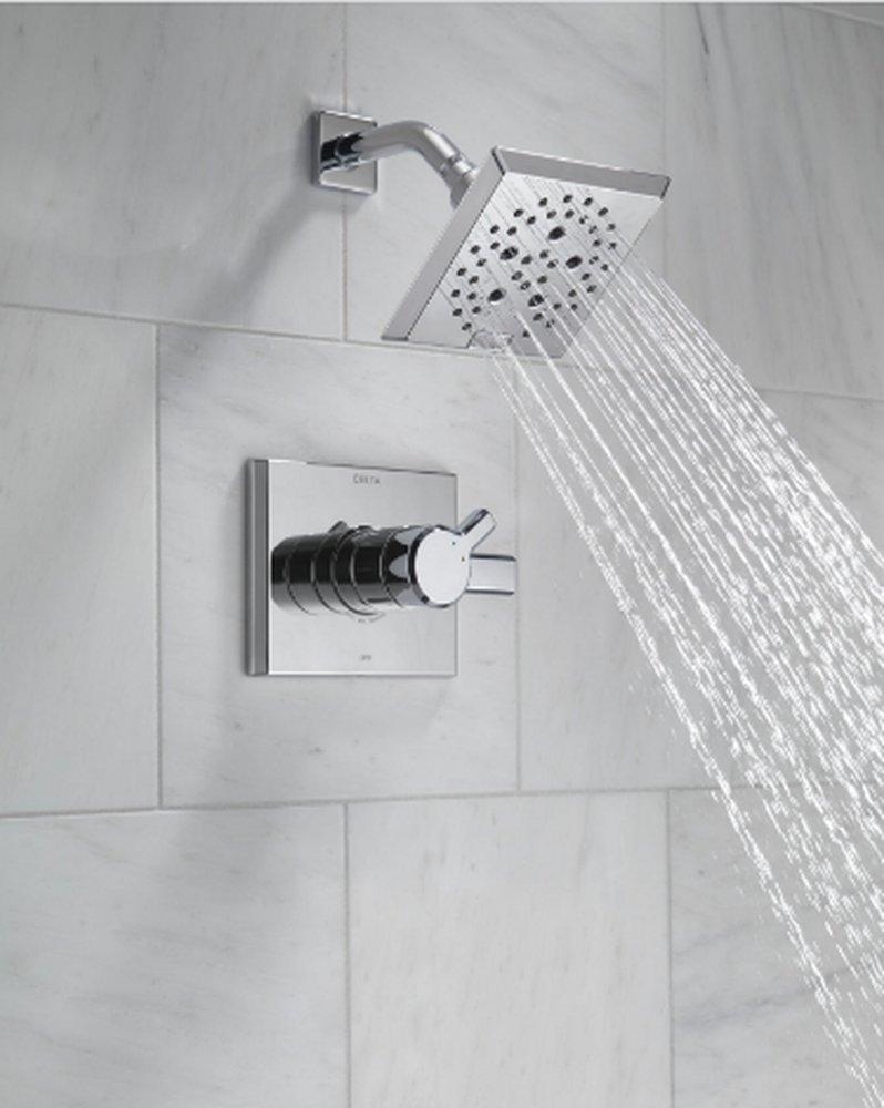 Delta Faucet Lumicoat Chrome Two Handle Multi Function Shower Faucet (Trim Only) 