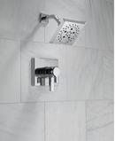 Delta Faucet Lumicoat Chrome Two Handle Multi Function Shower Faucet (Trim Only) 