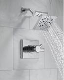 Delta Faucet Lumicoat Chrome Two Handle Multi Function Shower Faucet (Trim Only) 