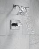 Delta Faucet Lumicoat Chrome Two Handle Multi Function Shower Faucet (Trim Only) 