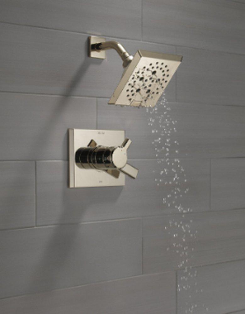 Delta Faucet Lumicoat Polished Nickel Two Handle Multi Function Shower Faucet (Trim Only) 