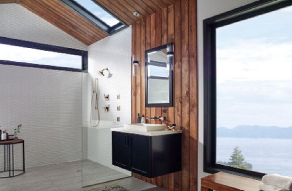 Delta Faucet Lumicoat Polished Nickel Two Handle Multi Function Shower Faucet (Trim Only) 