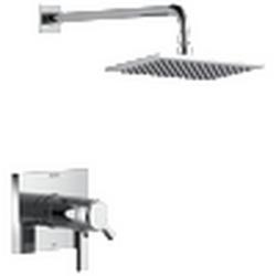 Two Handle Single Function Shower Faucet in Lumicoat&reg; Chrome (Trim Only)