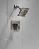 Delta Faucet Lumicoat Black Stainless Two Handle Multi Function Shower Faucet (Trim Only) 