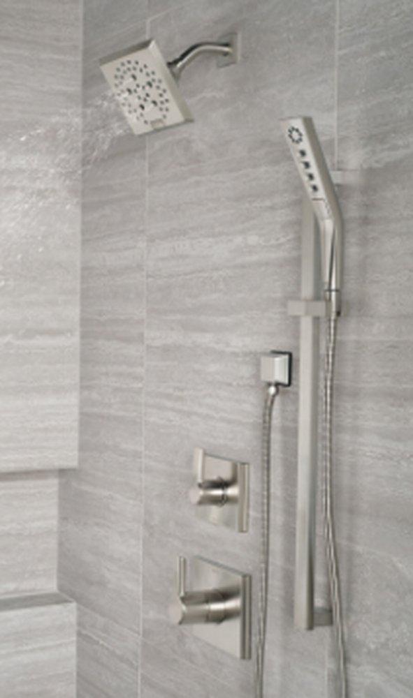 Delta Faucet Lumicoat Stainless Single Handle Multi Function Shower Faucet (Trim Only) 