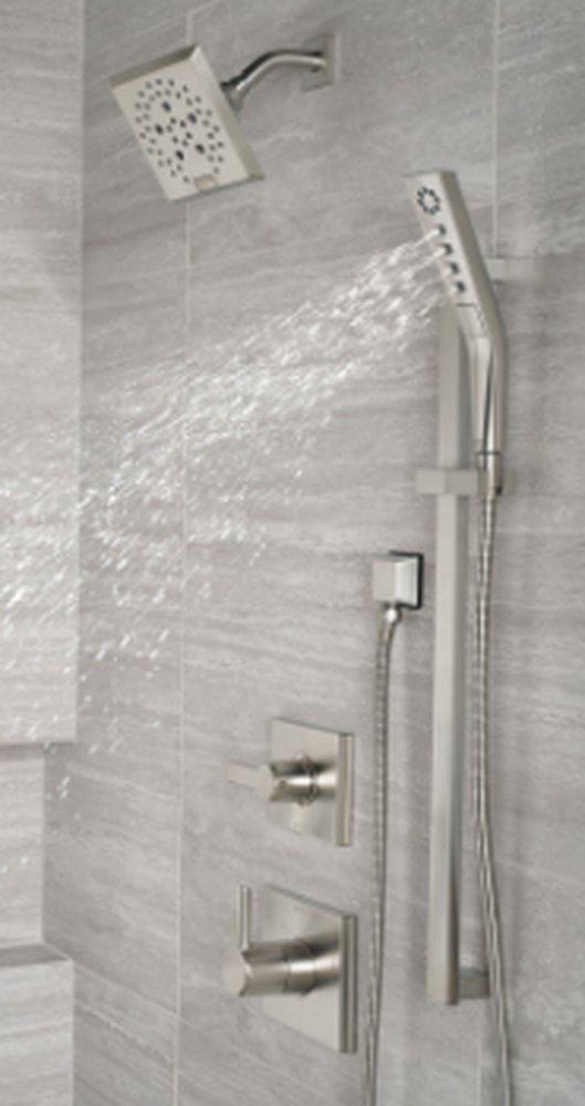 Delta Faucet Lumicoat Stainless Single Handle Multi Function Shower Faucet (Trim Only) 