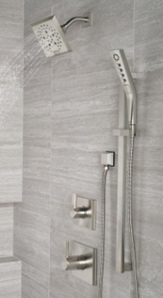 Delta Faucet Lumicoat Stainless Single Handle Multi Function Shower Faucet (Trim Only) 