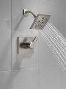 Delta Faucet Lumicoat Stainless Single Handle Multi Function Shower Faucet (Trim Only) 