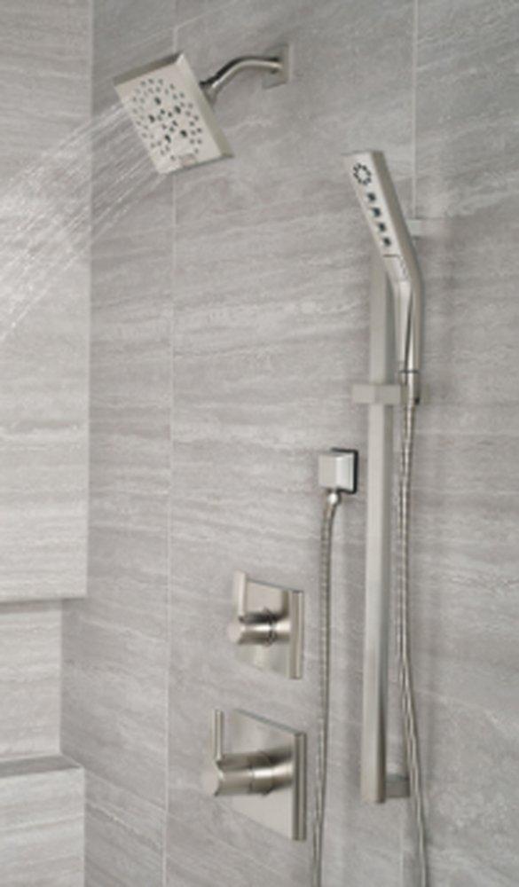 Delta Faucet Lumicoat Stainless Single Handle Multi Function Shower Faucet (Trim Only) 