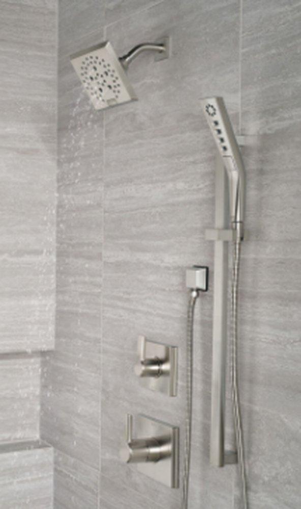 Delta Faucet Lumicoat Stainless Single Handle Multi Function Shower Faucet (Trim Only) 