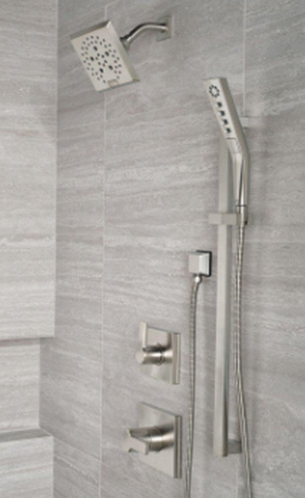 Delta Faucet Lumicoat Stainless Single Handle Multi Function Shower Faucet (Trim Only) 