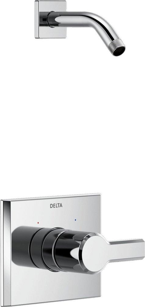 Delta Faucet Lumicoat Chrome Single Handle Shower Faucet (Trim Only) 