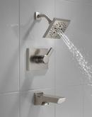 Delta Faucet Lumicoat Stainless Single Handle Multi Function Bathtub & Shower Faucet (Trim Only) 