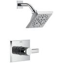 Single Handle Multi Function Shower Faucet in Lumicoat™ Chrome (Trim Only)