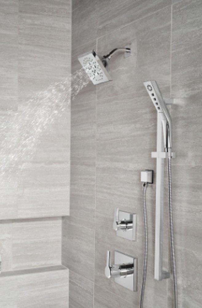 Delta Faucet Lumicoat Chrome Single Handle Multi Function Shower Faucet (Trim Only) 