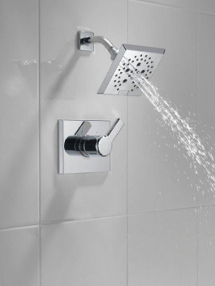 Delta Faucet Lumicoat Chrome Single Handle Multi Function Shower Faucet (Trim Only) 