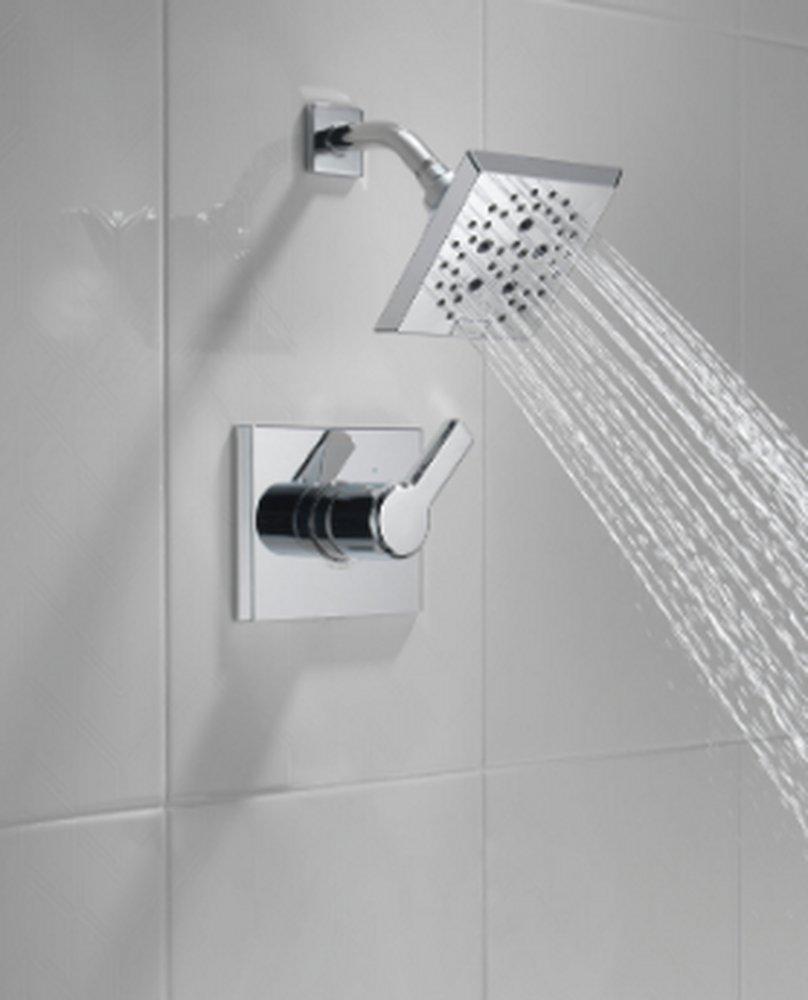 Delta Faucet Lumicoat Chrome Single Handle Multi Function Shower Faucet (Trim Only) 