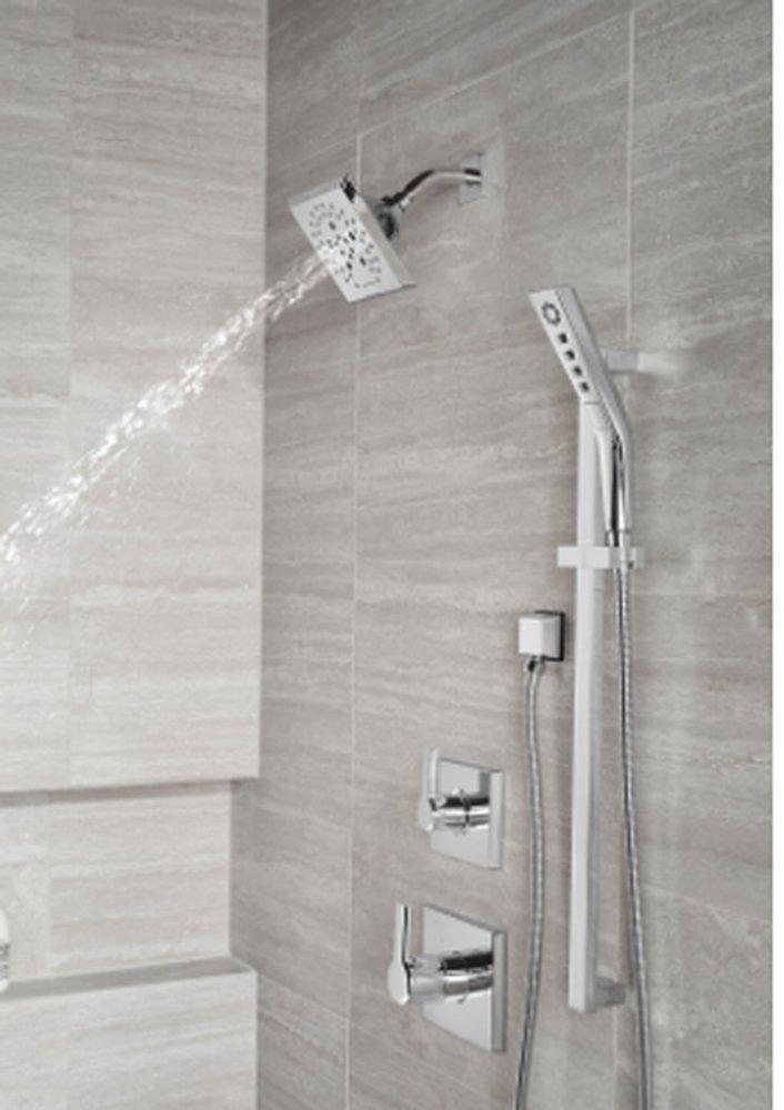 Delta Faucet Lumicoat Chrome Single Handle Multi Function Shower Faucet (Trim Only) 