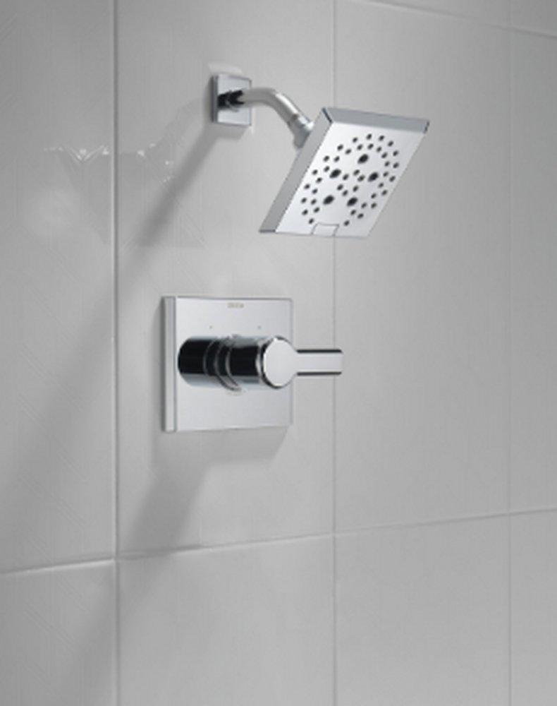 Delta Faucet Lumicoat Chrome Single Handle Multi Function Shower Faucet (Trim Only) 