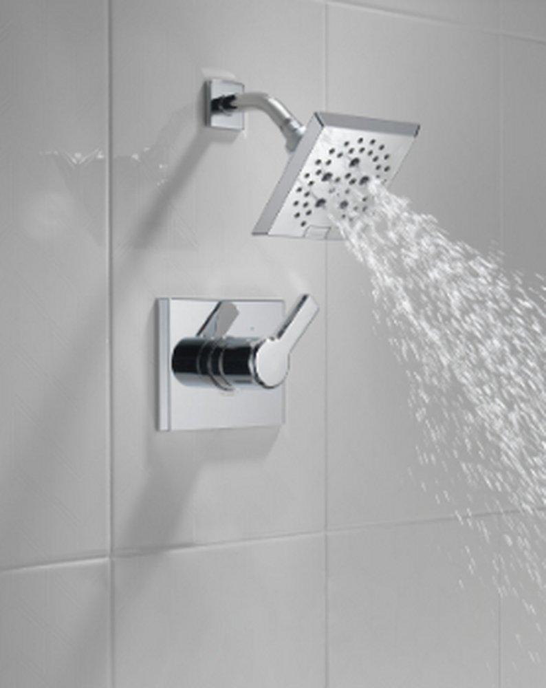 Delta Faucet Lumicoat Chrome Single Handle Multi Function Shower Faucet (Trim Only) 